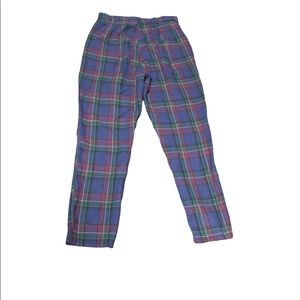 Plaid pants